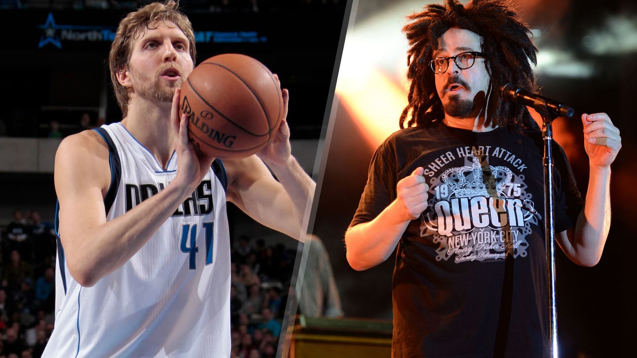 Dirk Nowitzki's old free-throw secret: singing Counting Crows' 'Mr. Jones' at the line