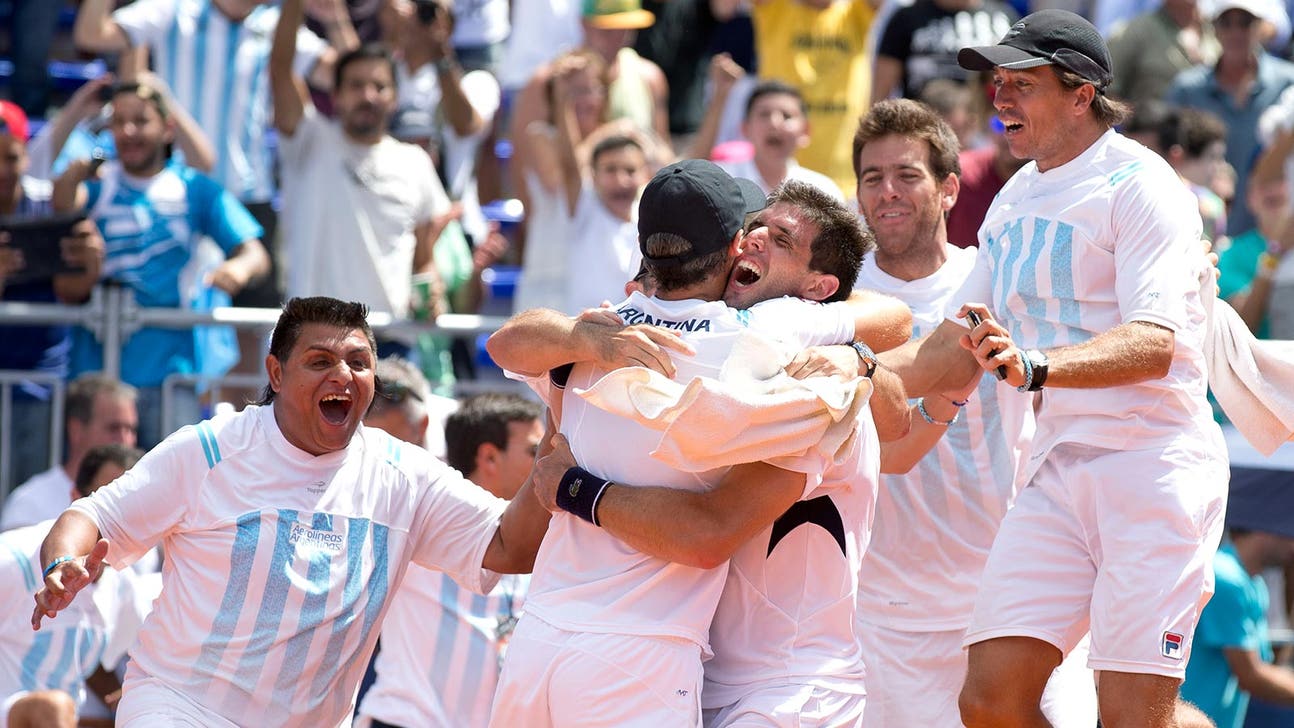 Federico Delbonis wins, sends Argentina to Davis Cup quarters