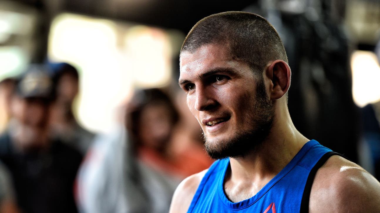 Khabib Nurmagomedov rips 'fat face' Eddie Alvarez