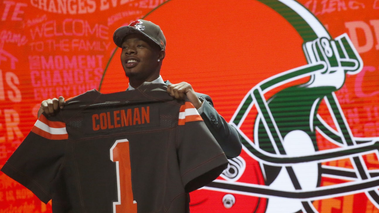 Cleveland Browns trade down again, draft WR Corey Coleman at No. 15