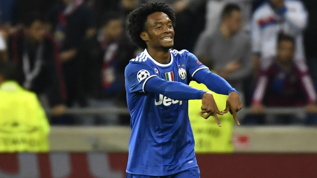 Watch Juan Cuadrado's wondergoal to secure Juventus a win over Olympique Lyon