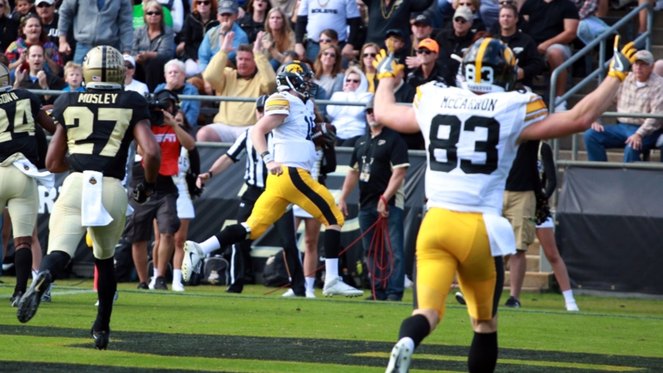 Recap: Iowa Hawkeyes Run Away From Purdue