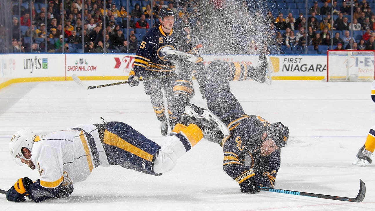 Preds score first goal in nearly four hours, skate by Sabres