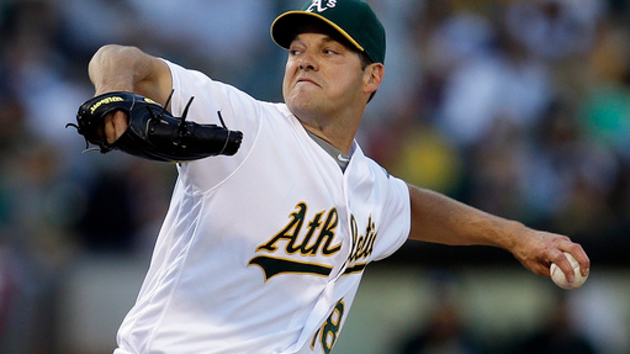 The Latest: Jays acquire Mike Bolsinger from Dodgers