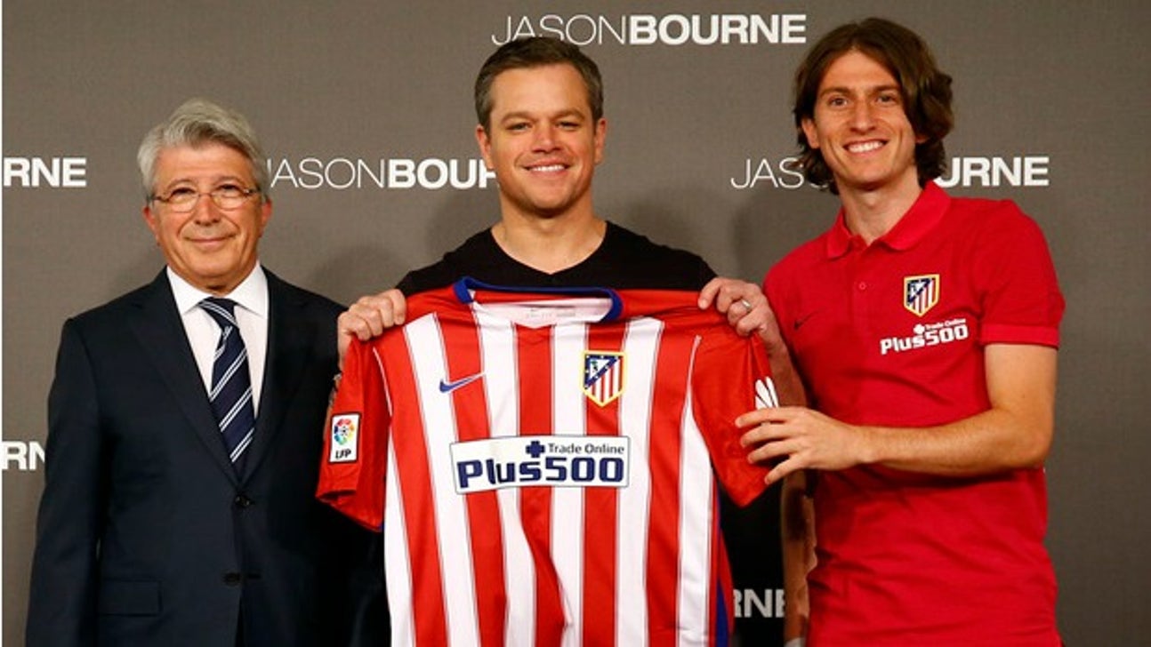 Matt Damon visited Atletico Madrid but Diego Simeone was nowhere to be found