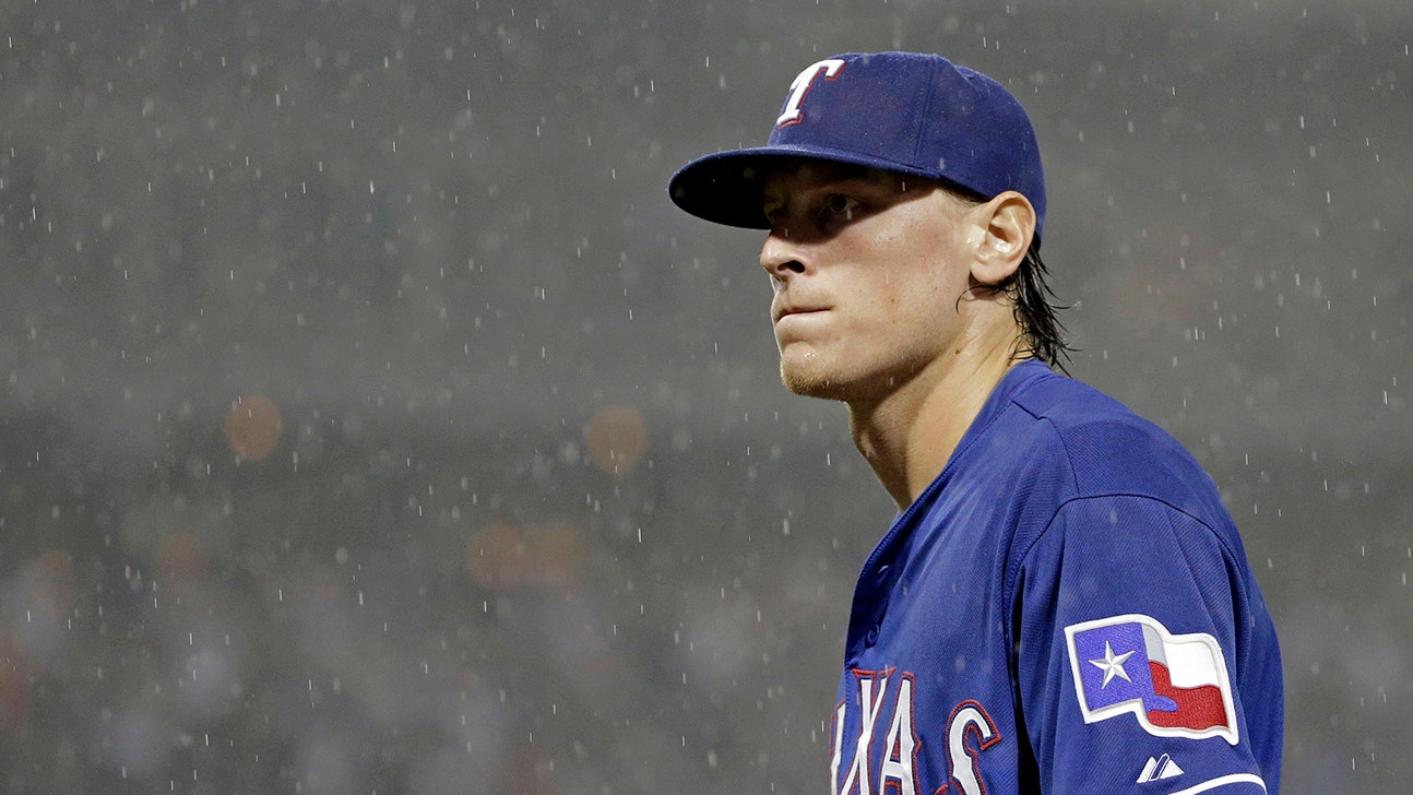 Rangers lose fourth straight in rain-shortened game vs. White Sox