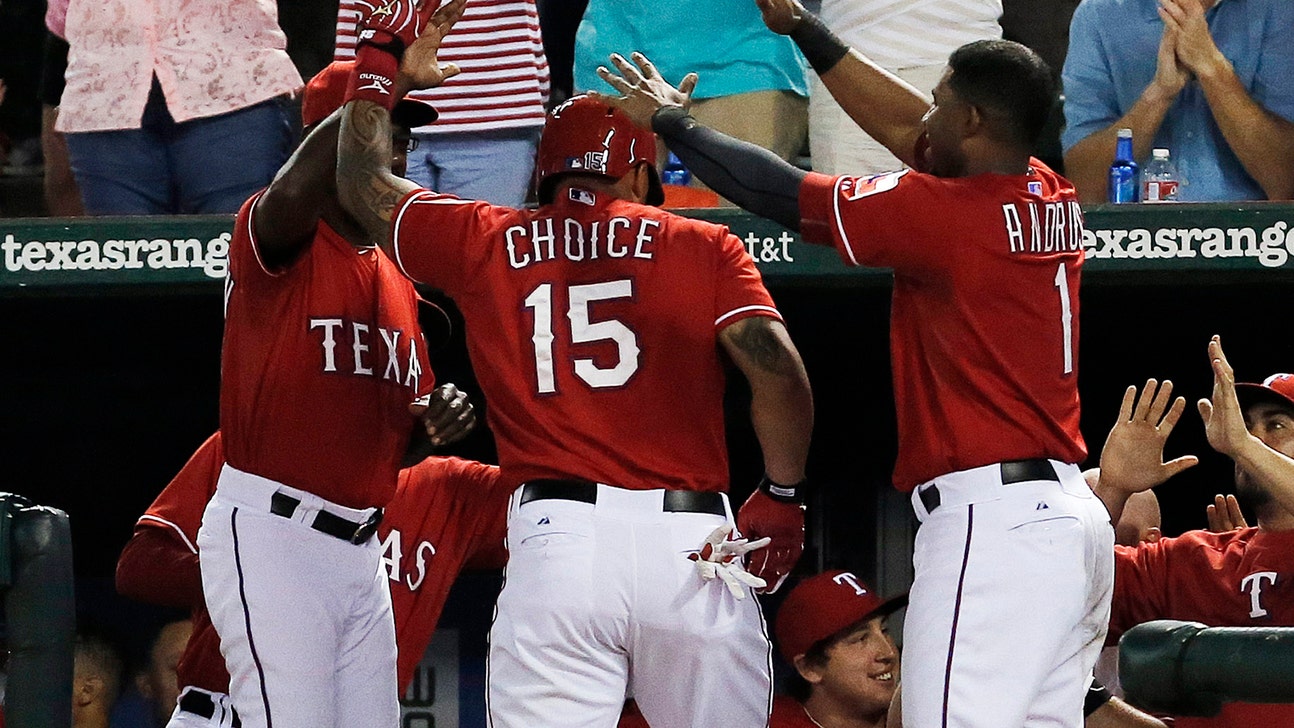 Rookie provide spark for Texas offense vs. Indians