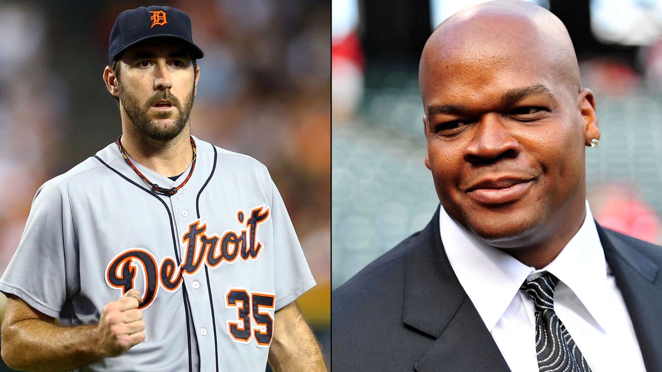 Verlander wears No. 35 in honor of Frank Thomas