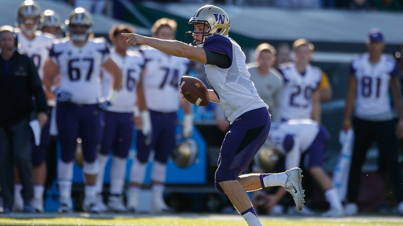 Jake Browning is wowing them at Washington