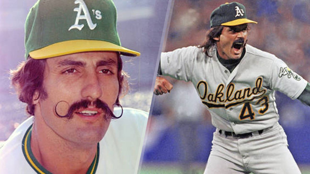 A's greats Rollie Fingers, Dennis Eckersley matched with their 'Muppet twins'