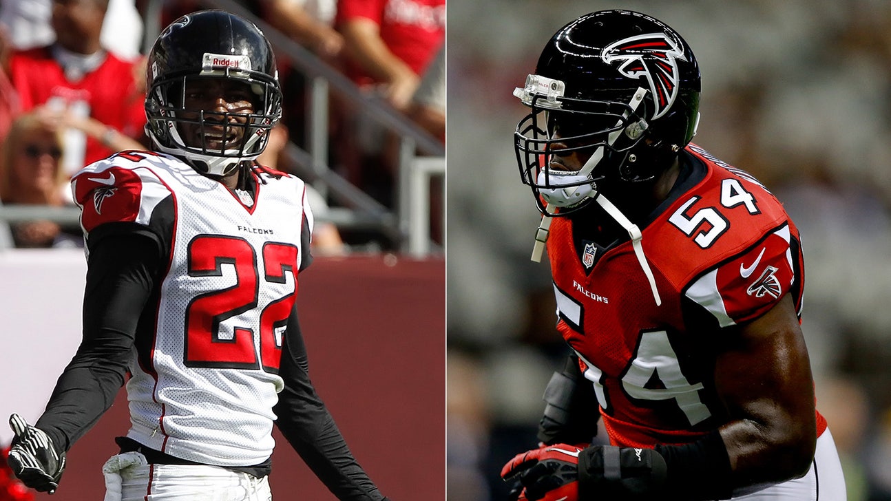 Falcons cut defensive veterans Samuel, Nicholas