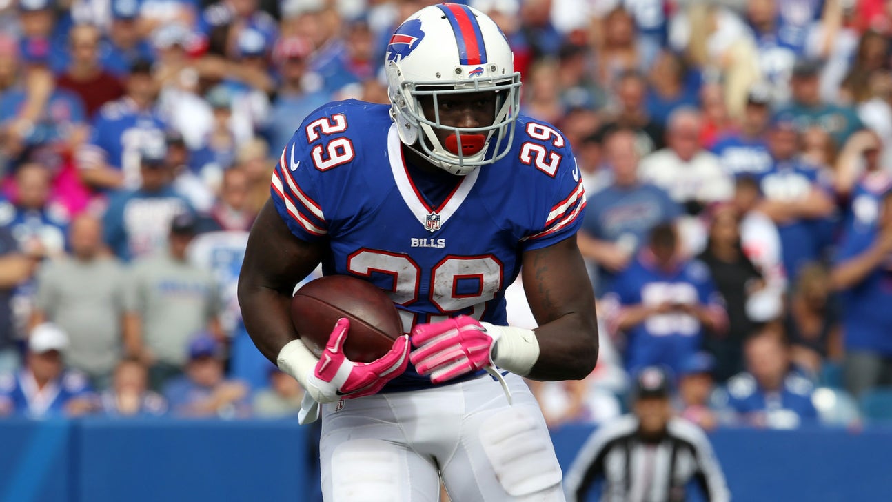 Bills RB Karlos Williams (shoulder) in a sling Thursday