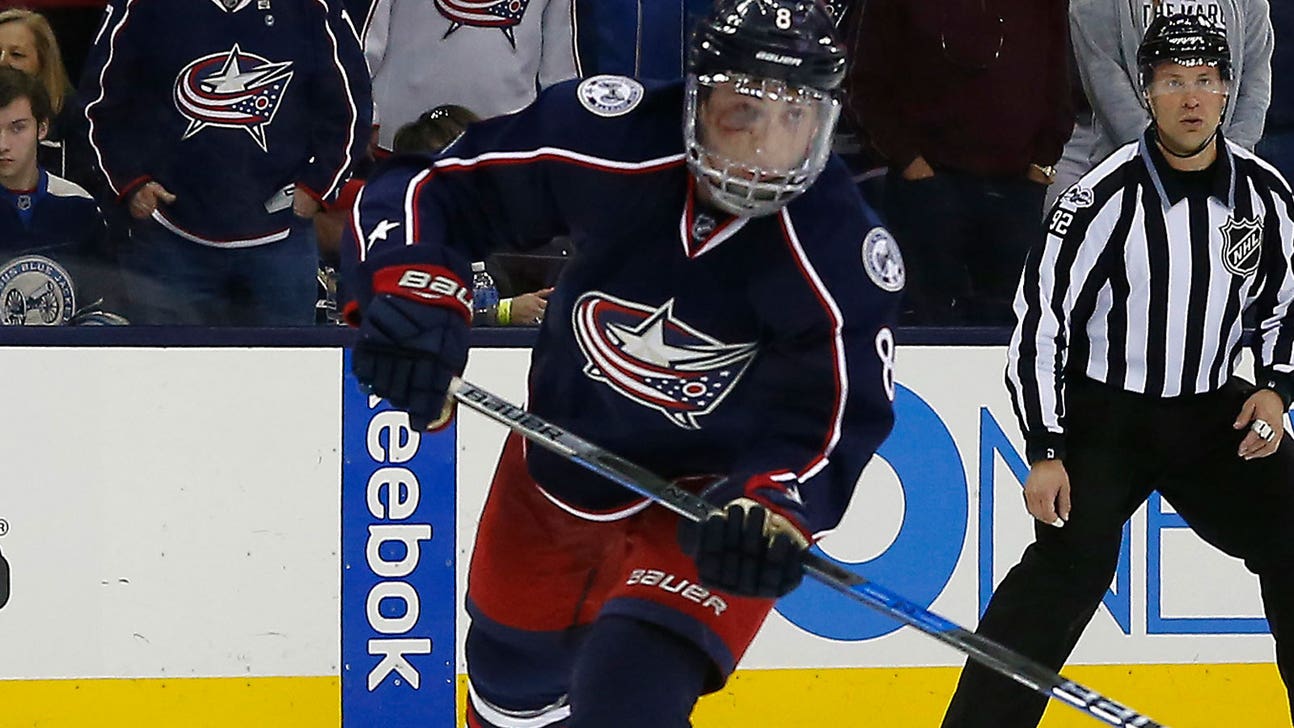 Zach Werenski’s intense postgame photo sums up playoff hockey