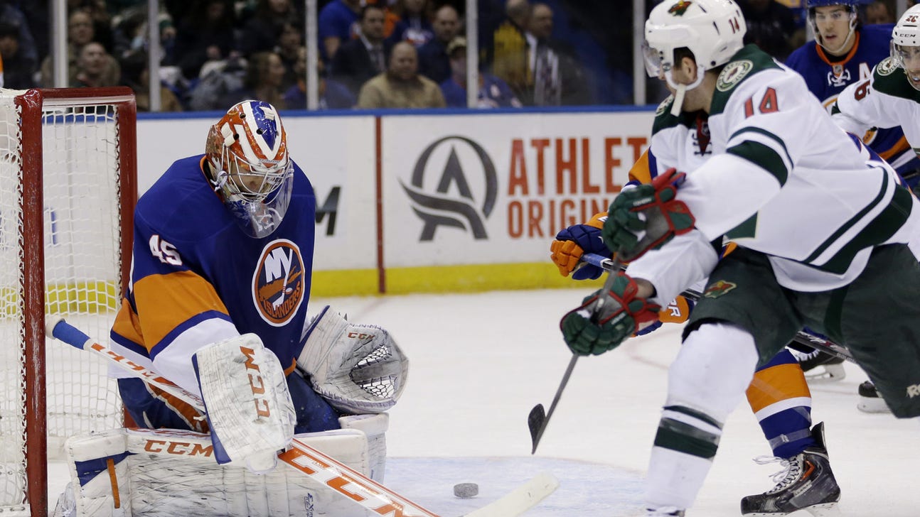 Moulson's two goals, assist lead Wild past Islanders