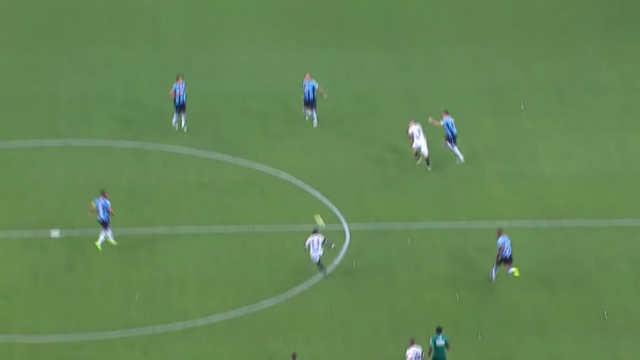 Watch Juan Cazares stripe a beautiful goal from inside his own half