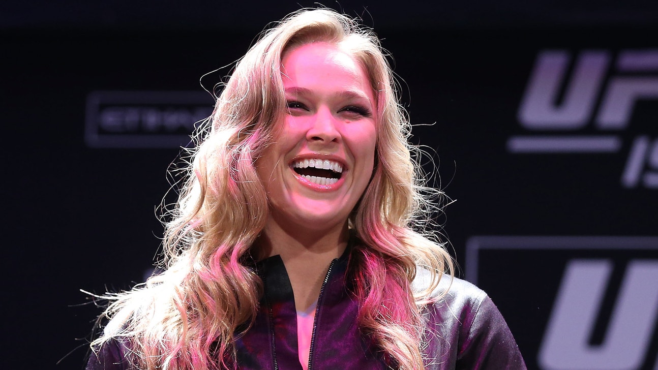 Watch Ronda Rousey bite off an ear in appearance on 'Drunk History'