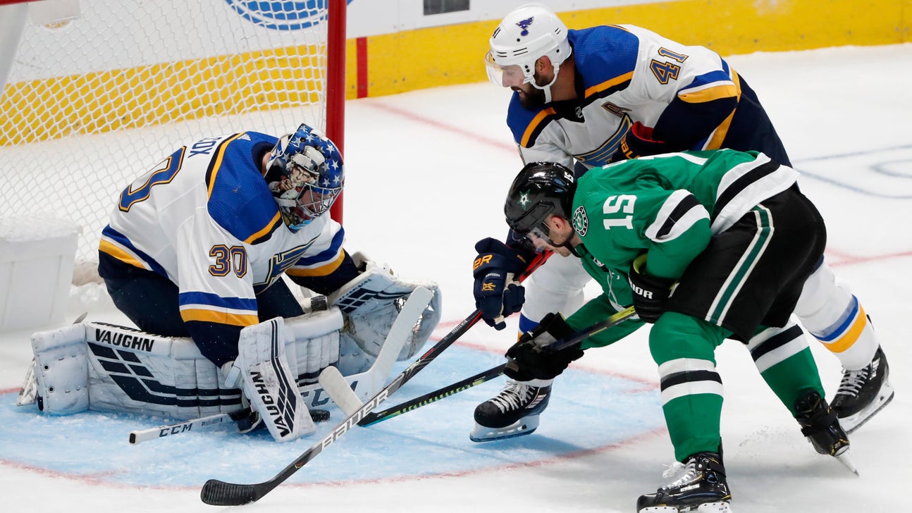 Blues shut down the Stars, win 2-0 in preseason opener
