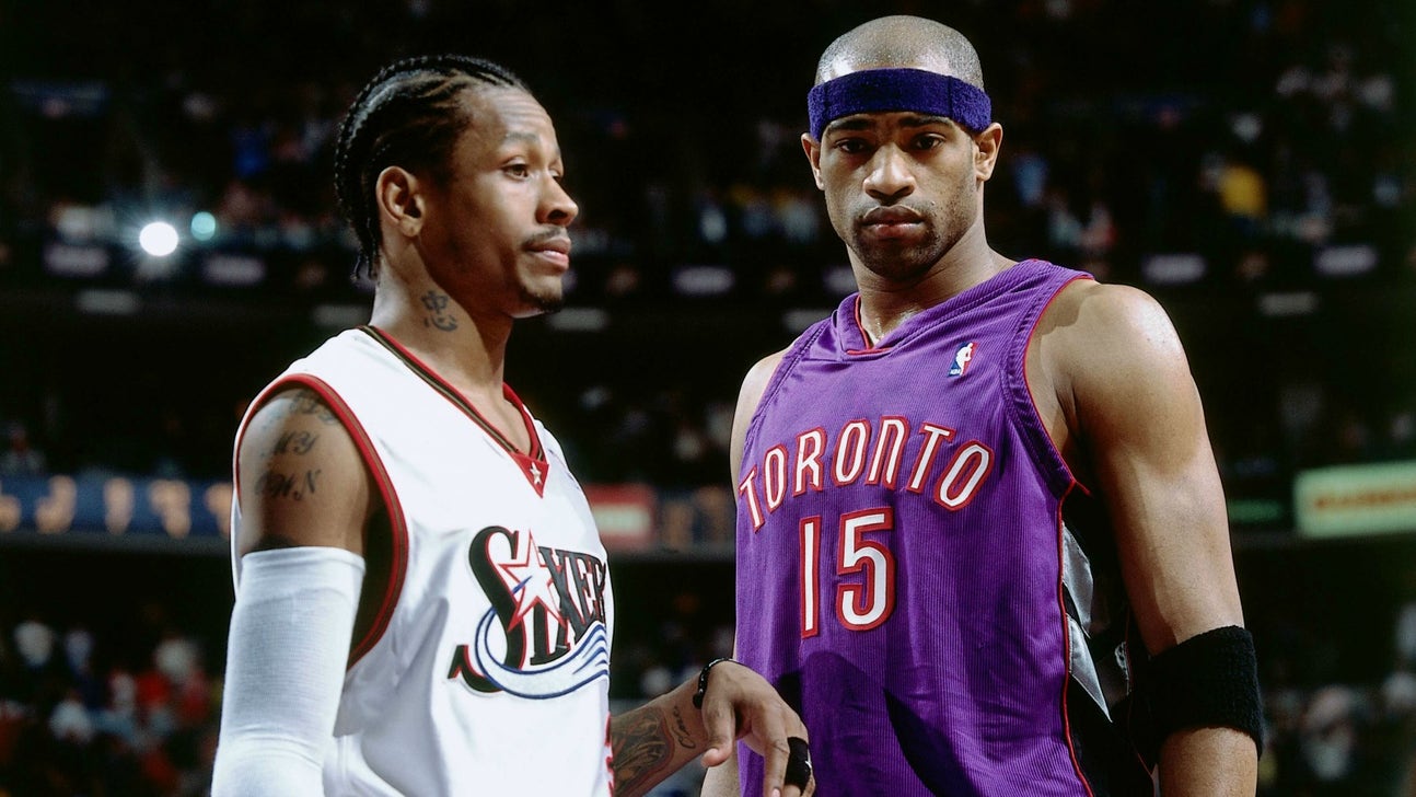 Relive Allen Iverson and Vince Carter's epic playoff duel from 2001