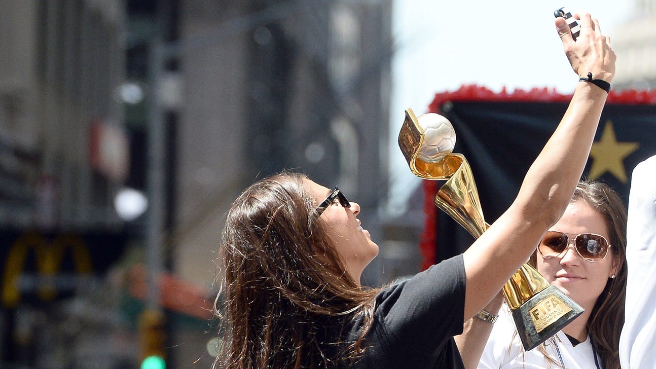 Carli Lloyd's half-field strike wins goal of the tournament