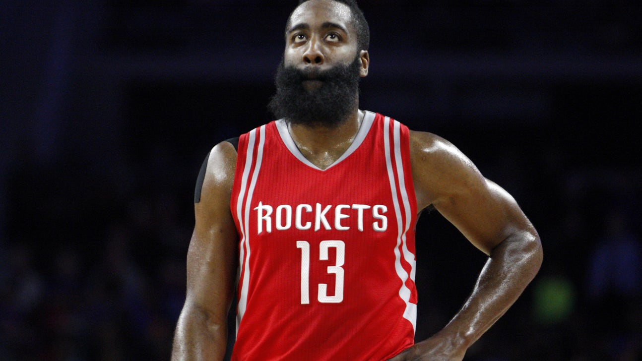 As his efficiency plummets, Harden wants to play fewer minutes