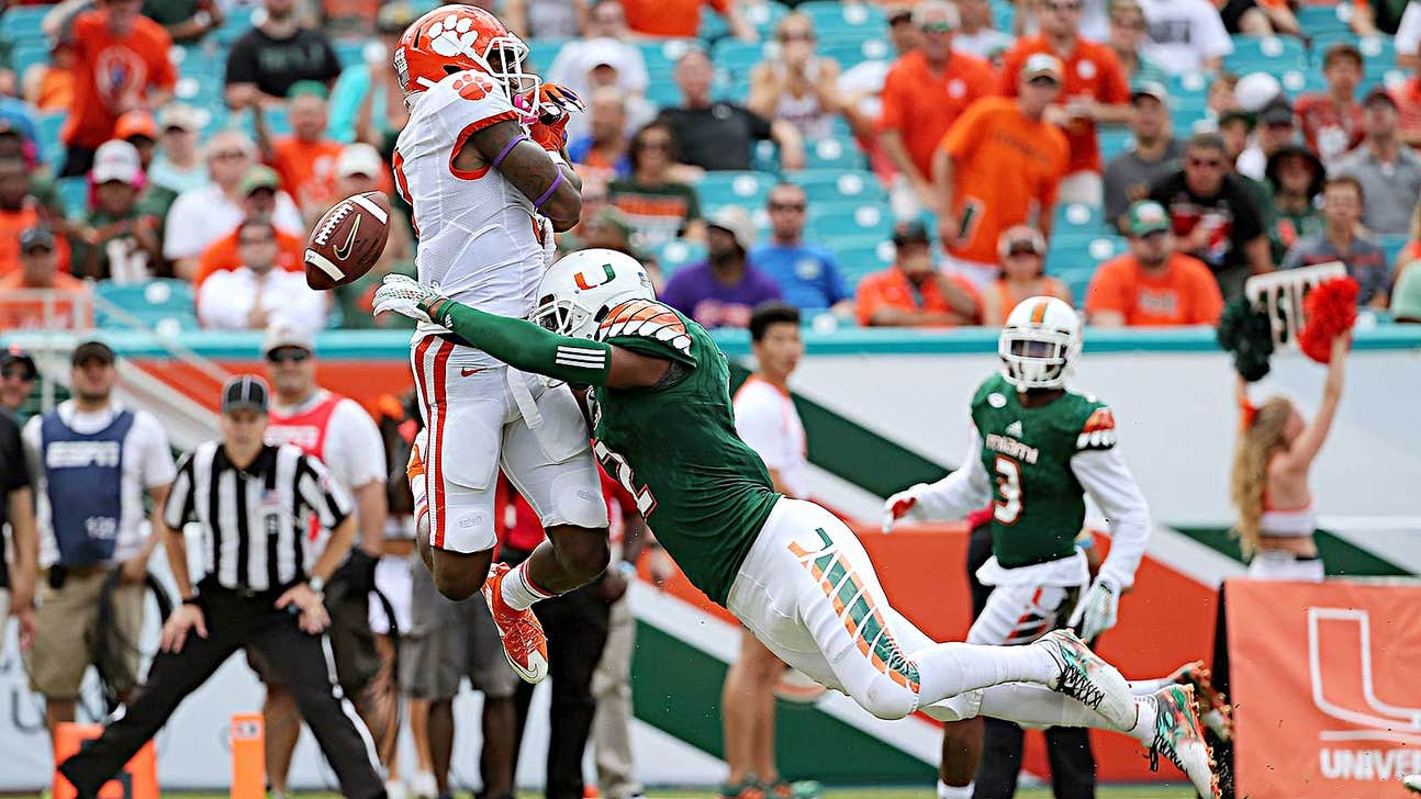 No. 6 Clemson pounds Miami, handing 'Canes worst loss ever