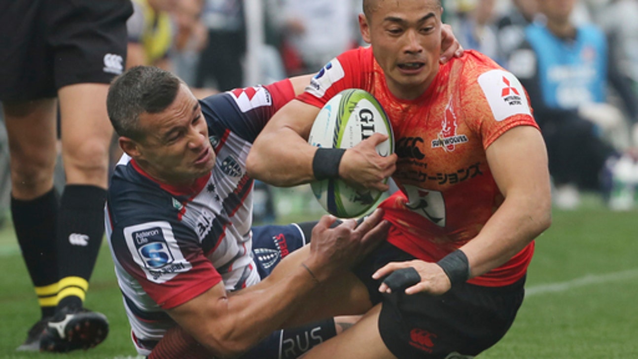 Melbourne Rebels dominate Japan's Sunwolves in Super Rugby