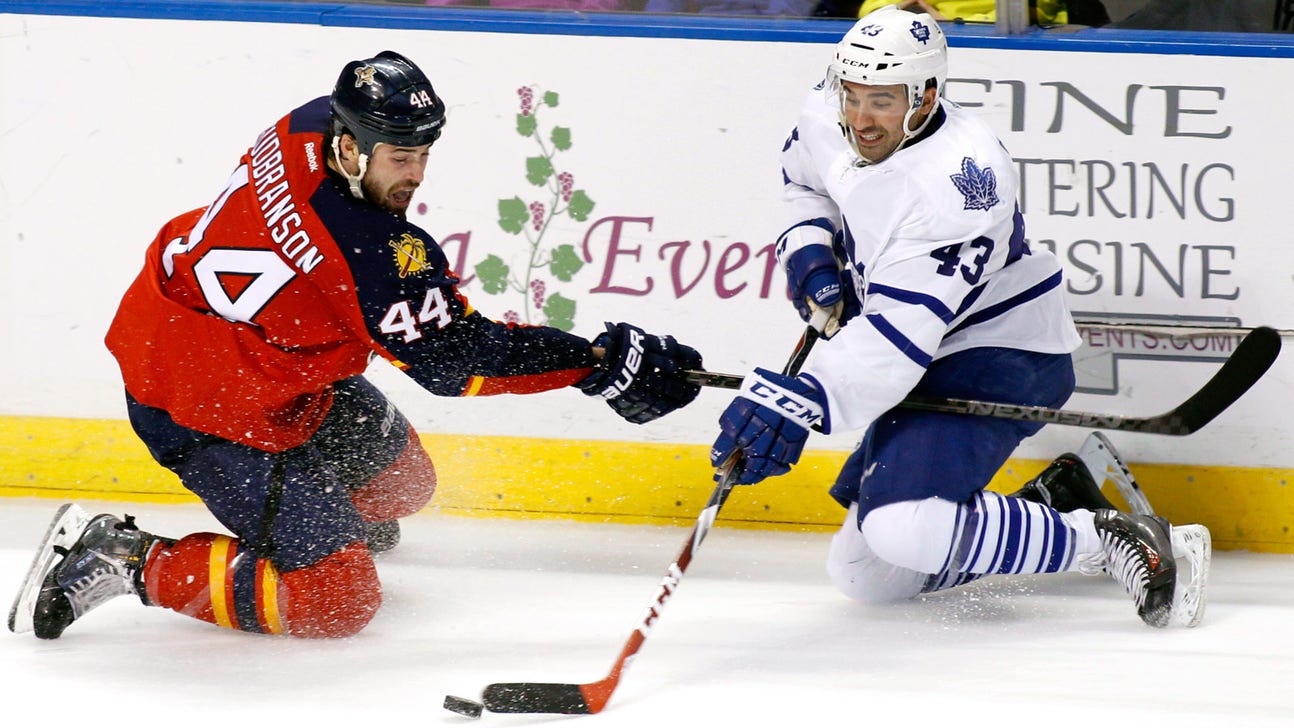 Watch Toronto's Nazem Kadri pull off high box jump on one foot