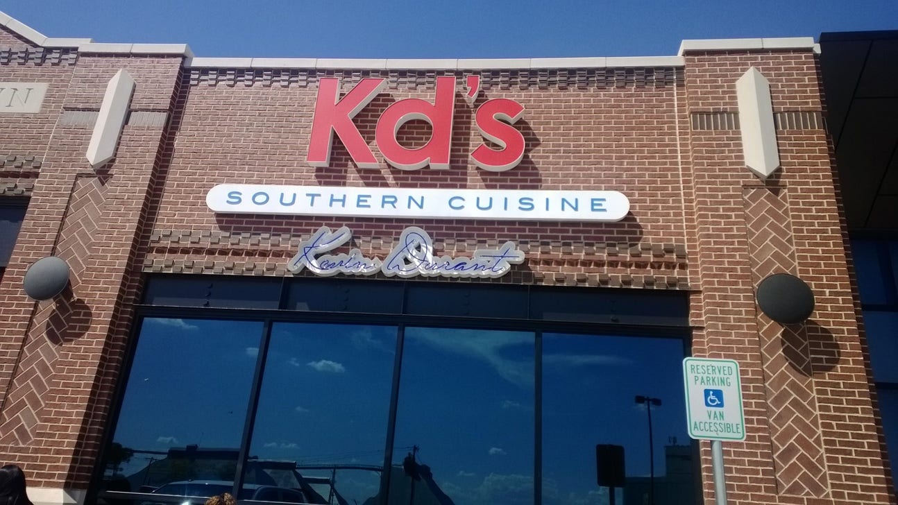 Kevin Durant's restaurant in Oklahoma City closes down