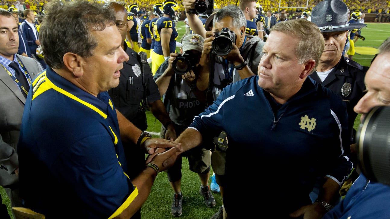Michigan readies for series finale against Notre Dame
