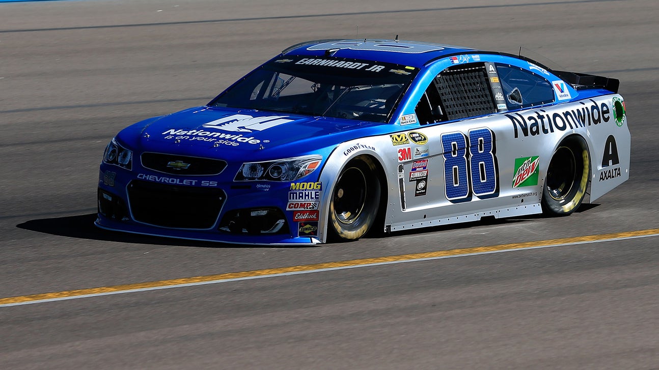 Alex Bowman, subbing for Dale Earnhardt Jr., on pole at Phoenix