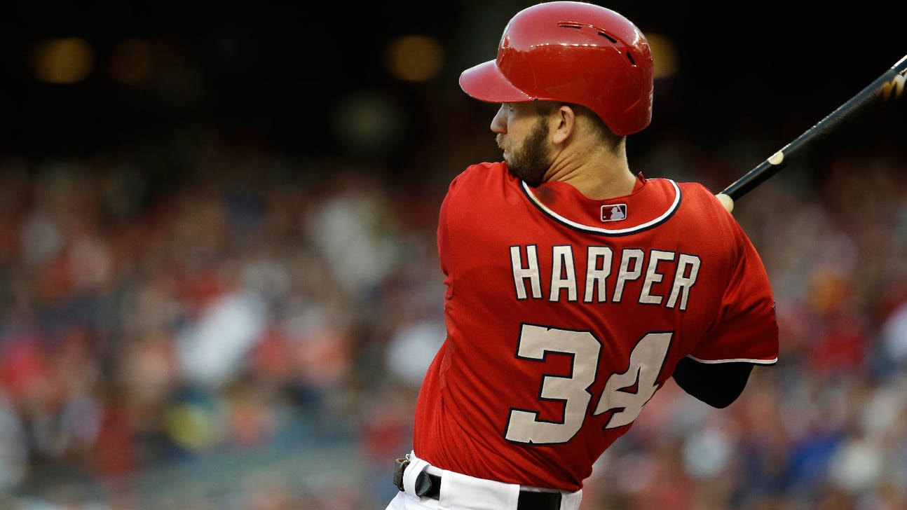 Back to college: Bryce Harper shows he can still hit homers