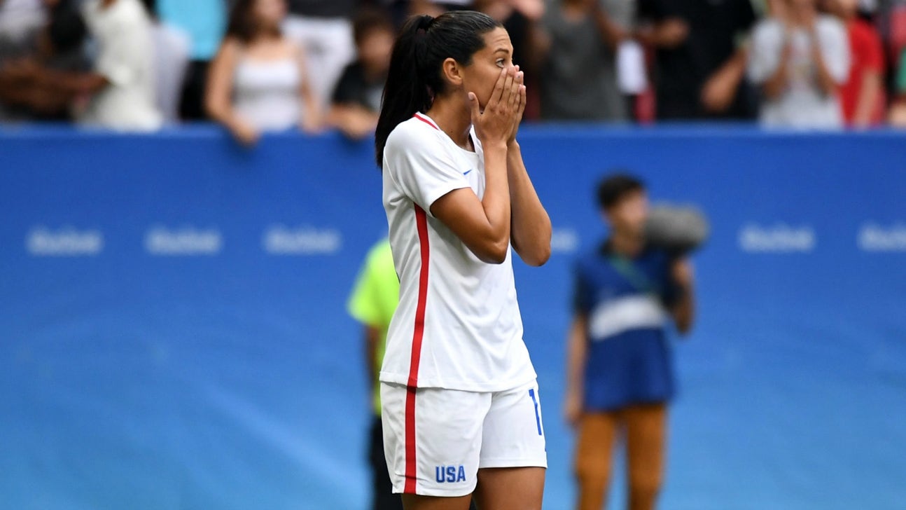 U.S. fans look to cheer up Christen Press with pictures of dogs