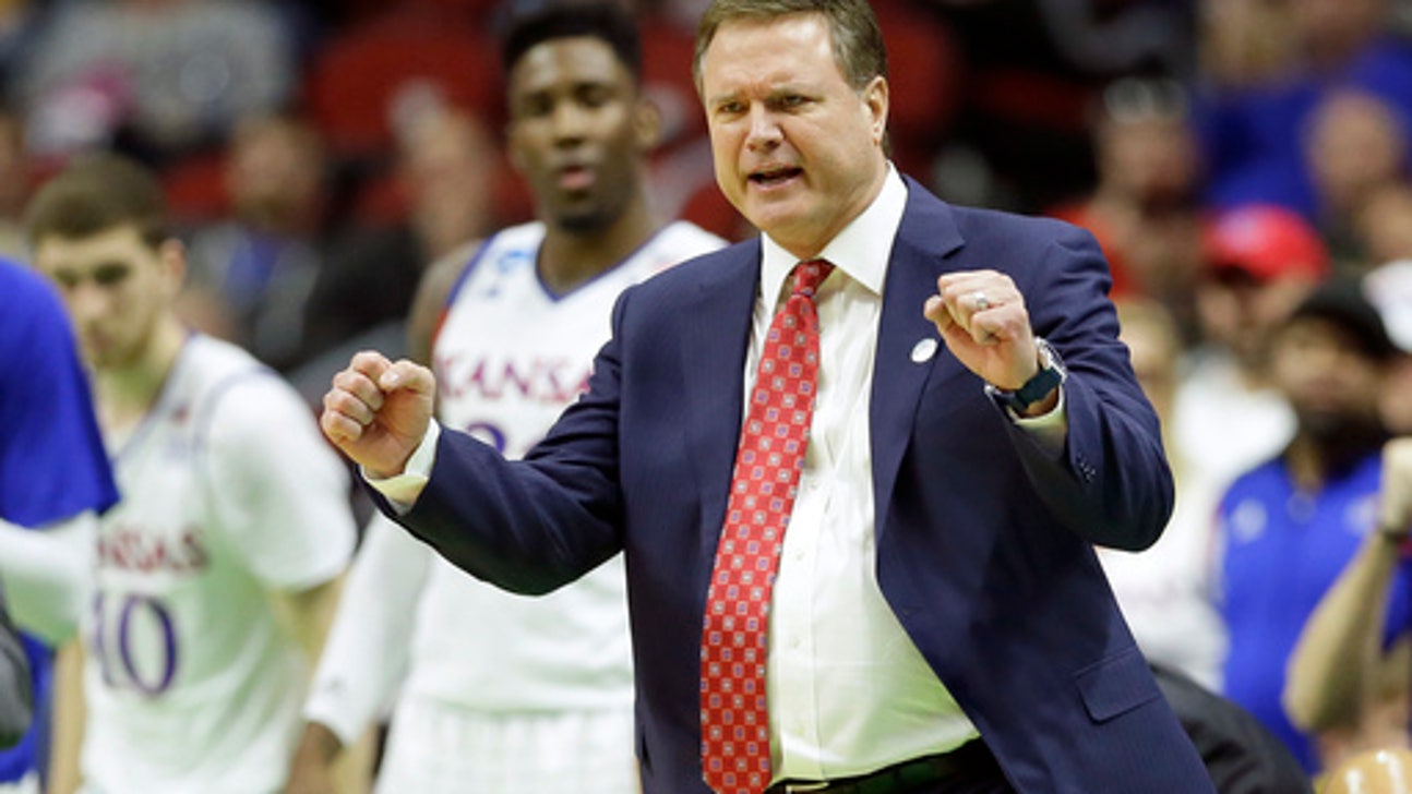 No. 1 seed Jayhawks rolling along in NCAA Tournament