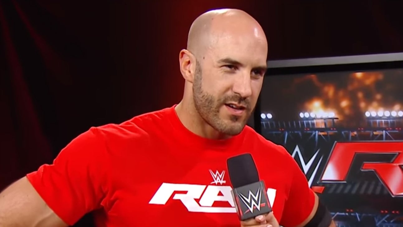WWE snubs Cesaro on European tour poster