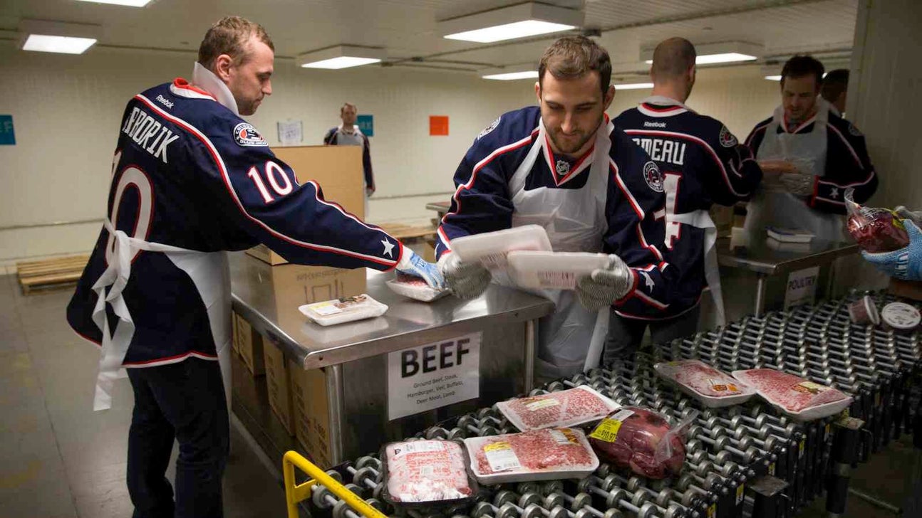 Blue Jackets 'Day of Service' highlights commitment to helping others year-round