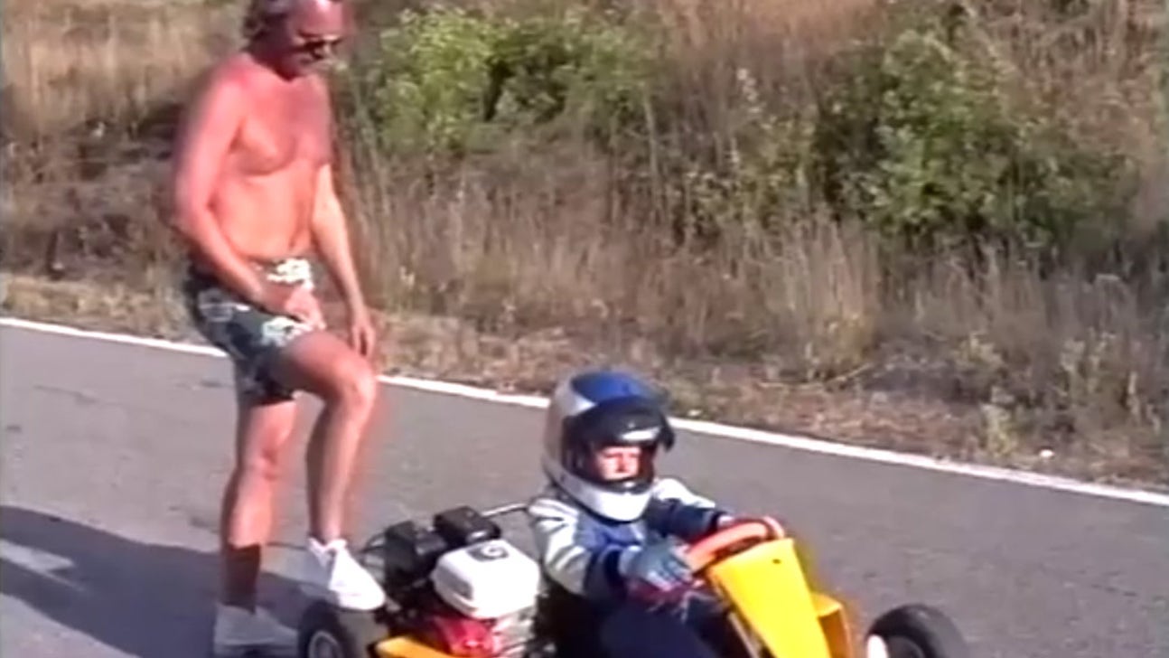 Nico Rosberg thanks parents in throwback video