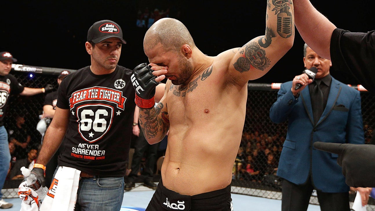 UFC's Akira Corassani sporting new nose after plastic surgery