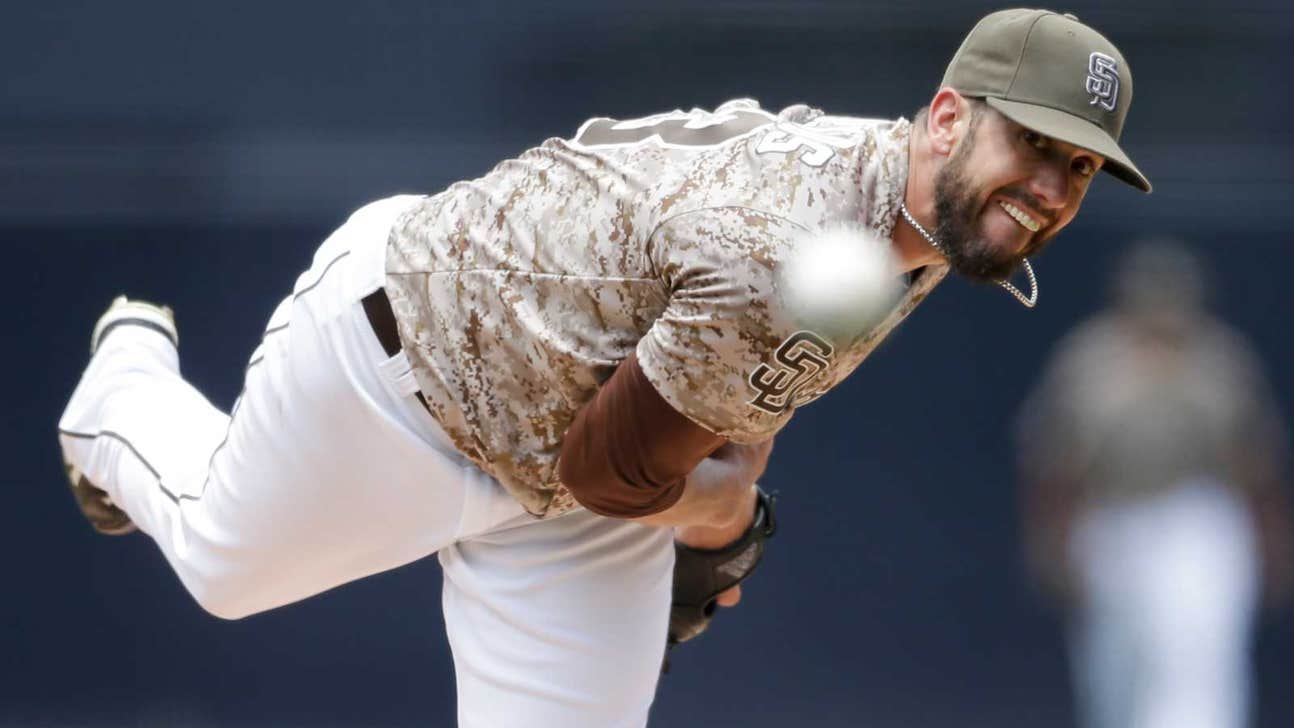 Shields takes the mound in series finale at Giants