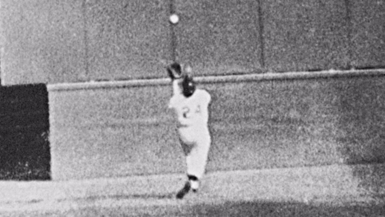 Watch Willie Mays make the greatest catch in MLB history 62 years ago today