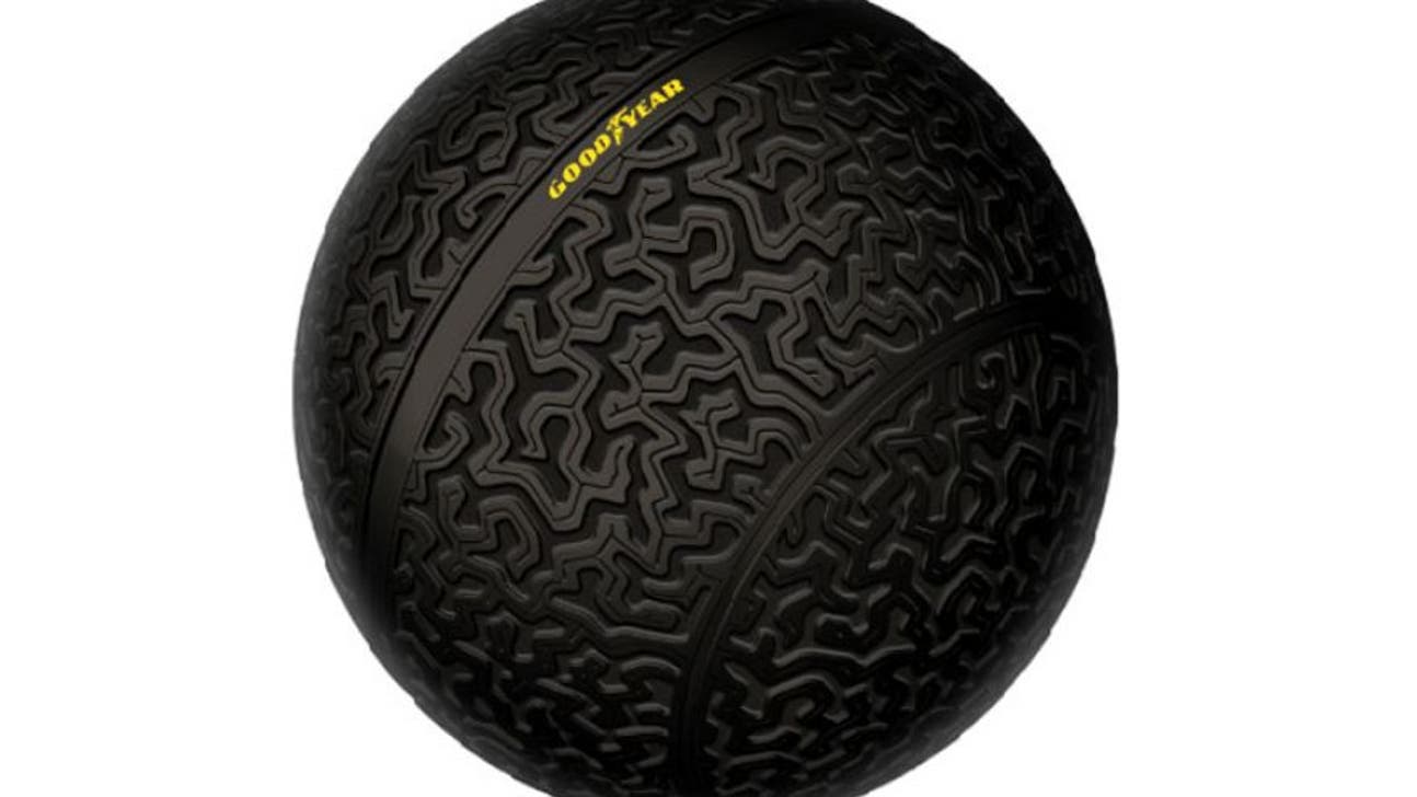 Goodyear unveils awesome spherical tires of the future