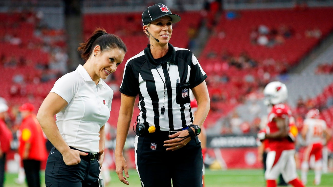 Welter, Thomas give preseason game a female flair