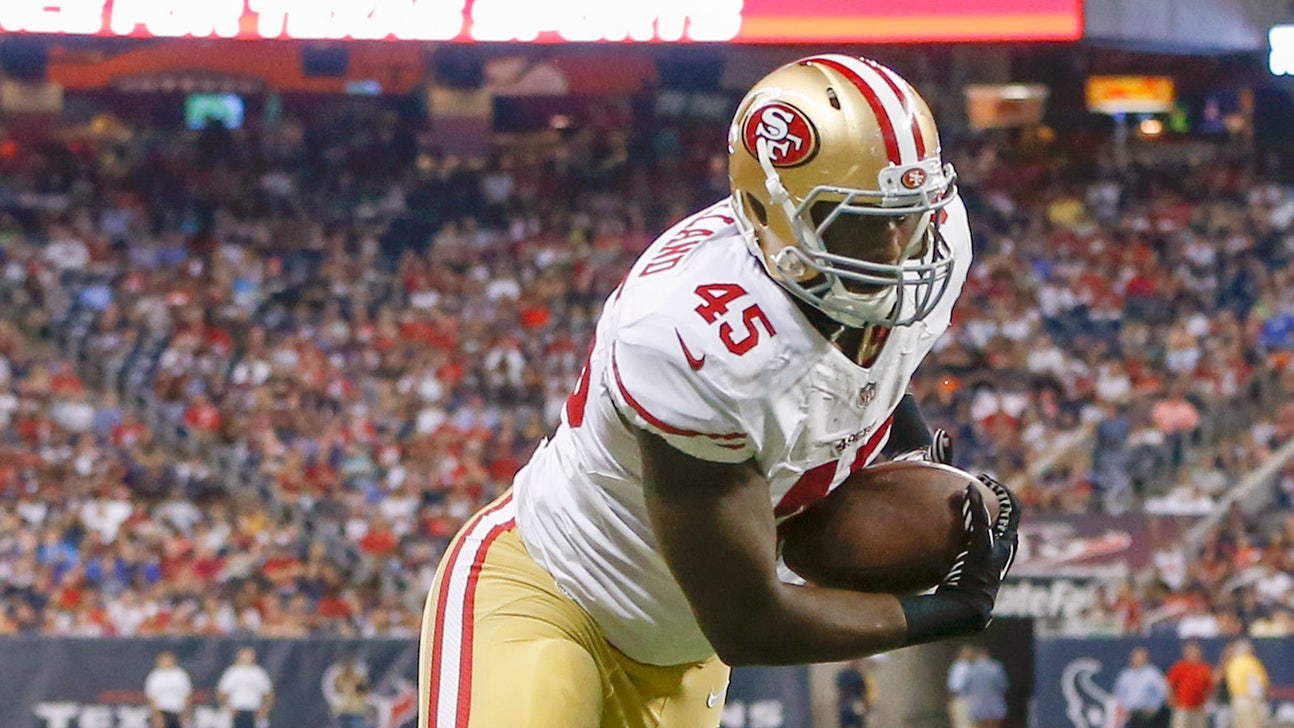 49ers deal TE Cleveland to Patriots for OL Devey