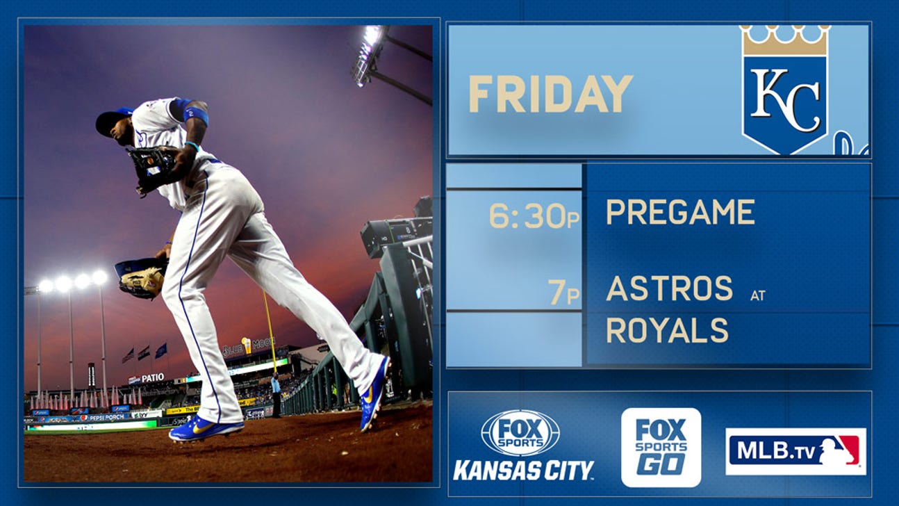 Royals look to snap Astros' winning streak at The K