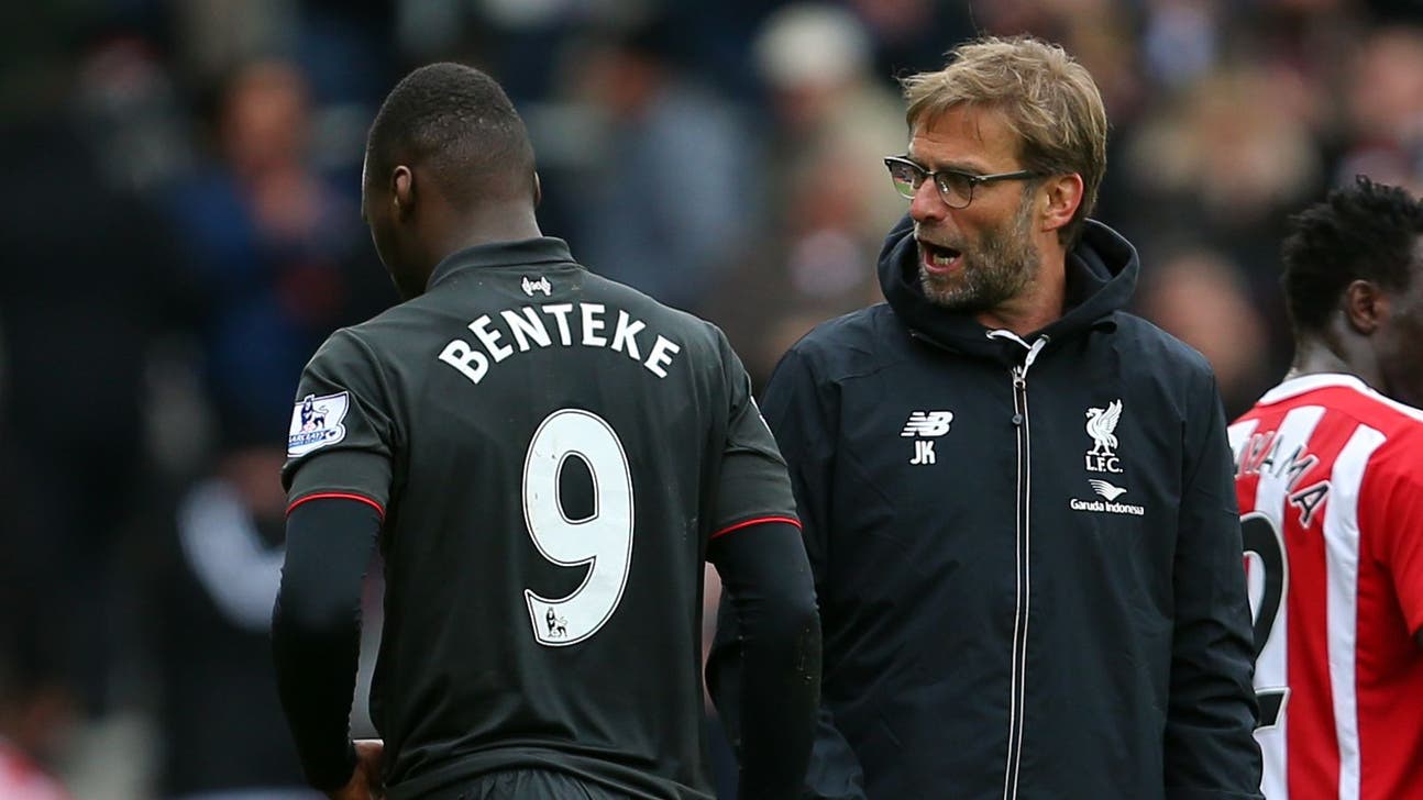 Benteke puzzled over why Liverpool boss Klopp 'ignores' him