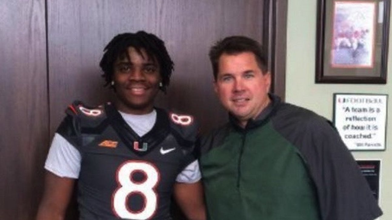 Michael Irvin Jr. commits to Miami