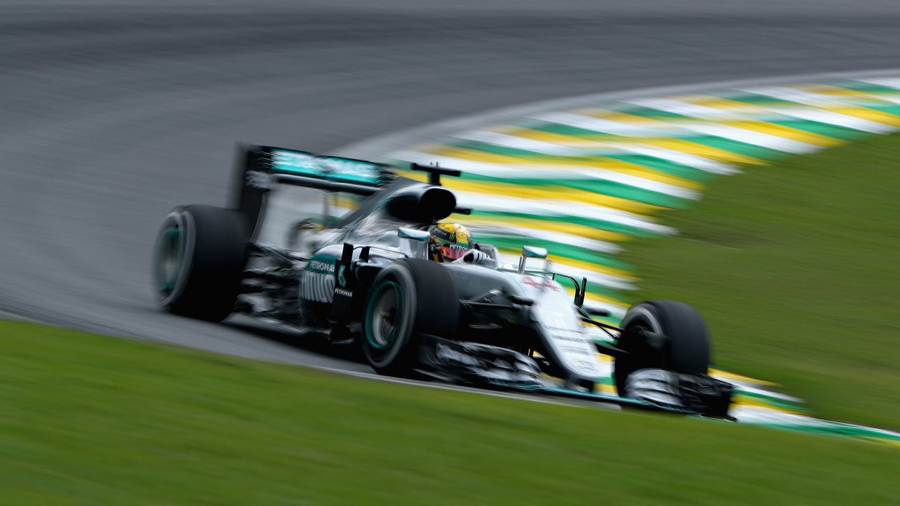 Lewis Hamilton tops both Friday practice sessions in Brazil