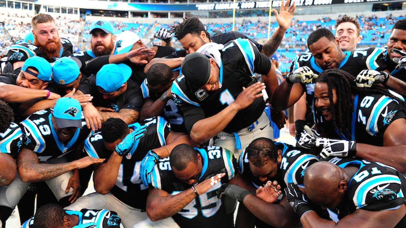 Ultrasound shows soon-to-be-born Charlotte baby dabbing like Cam Newton