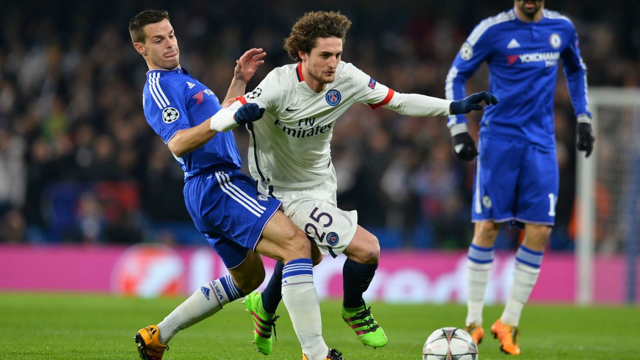 Paris Saint-Germain beat Chelsea because of Adrien Rabiot's hair
