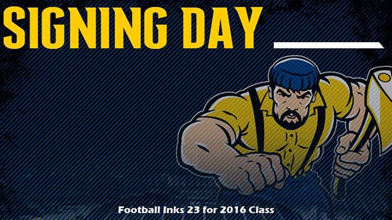 Lumberjacks get 12 in-state signees as part of 2016 class
