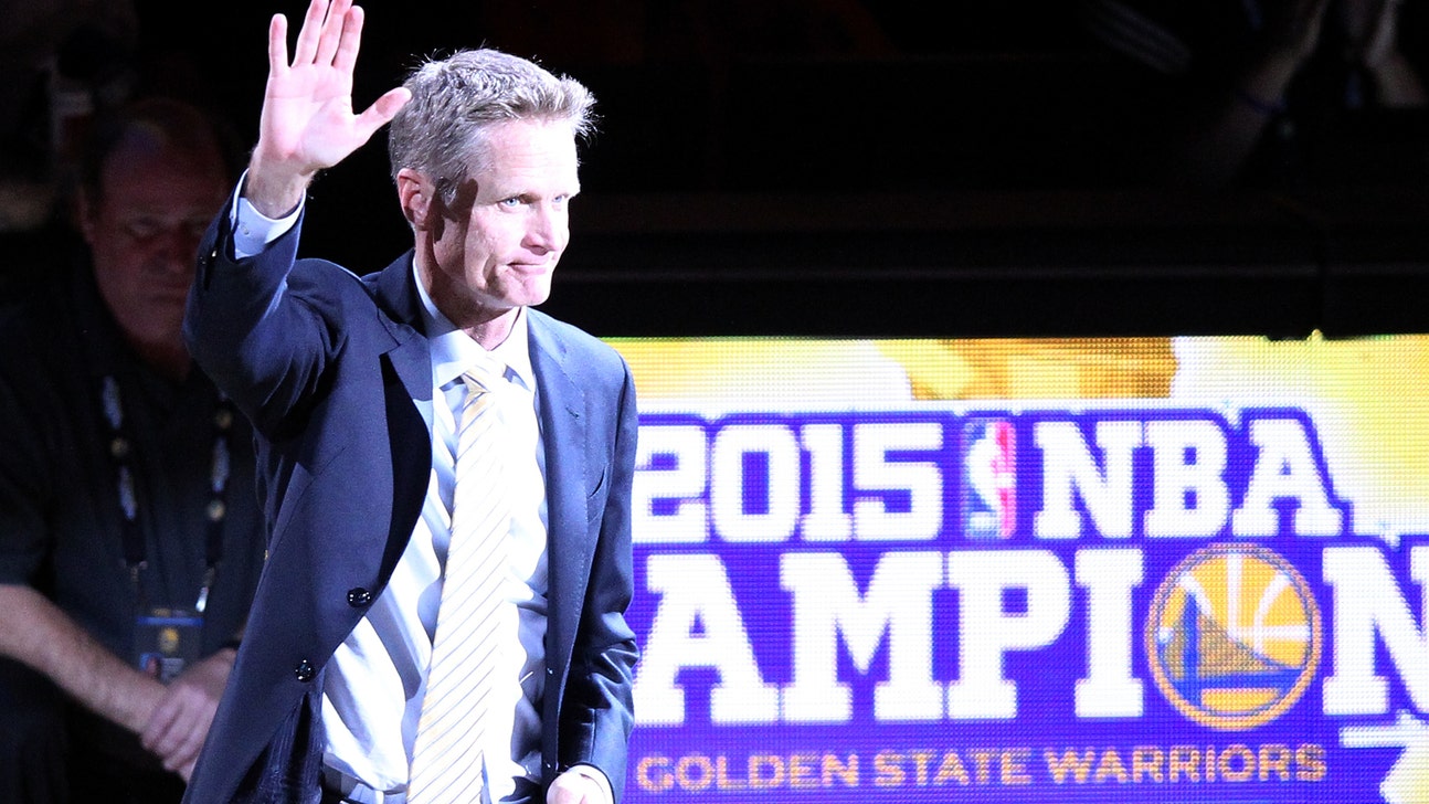Kerr runs practice for Warriors with Walton out sick